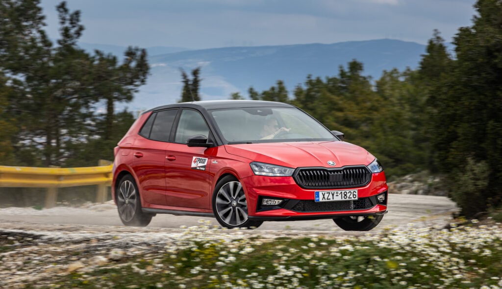 Skoda Fabia Monte Carlo Οδηγούμε το 1 5 TSI των 150 ίππων Skoda