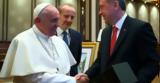 Συνάντηση Πάπα Φραγκίσκου, Ερντογάν -,synantisi papa fragkiskou, erntogan -