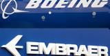 Boeing, “πολιορκεί”, Embraer,Boeing, “poliorkei”, Embraer