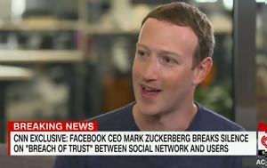 Mark Zuckerberg, Aπολογείται, Cambridge Analytica, Mark Zuckerberg, Apologeitai, Cambridge Analytica