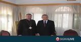 Συνάντηση Επίτροπου Προεδρίας, Αρχιεπισκόπου Μαρωνιτών,synantisi epitropou proedrias, archiepiskopou maroniton