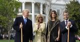 Trump - Macron, Desperate Housewives,Pink Floyd