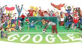Παγκόσμιο Κύπελλο Ποδοσφαίρου, Doodle, Google,pagkosmio kypello podosfairou, Doodle, Google