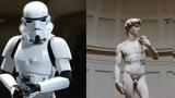 Stormtrooper, Star Wars, Δαβίδ, Μικελάντζελο,Stormtrooper, Star Wars, david, mikelantzelo