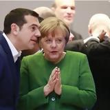 Tsipras,Merkel