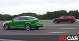 Στοιχήματα, Audi RS3 Sedan VS Jaguar I-Pace,stoichimata, Audi RS3 Sedan VS Jaguar I-Pace
