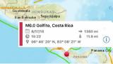 Κόστα Ρίκα, Σεισμική, 62 Ρίχτερ,kosta rika, seismiki, 62 richter