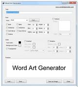 Word Art Generator 1 0 - Δωρεάν,Word Art Generator 1 0 - dorean