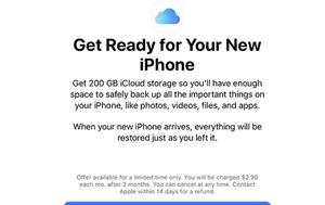 Apple, Phone, 200GB, Cloud