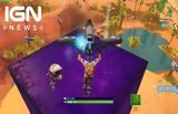 Fortnite Mysterious Cube Appears - IGN News,