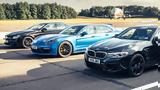 BMW M5, Mercedes-AMG E63 S,Porsche Panamera Turbo S E-Hybrid
