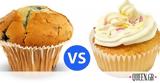 Η διαφορά μεταξύ muffins και cupcakes,