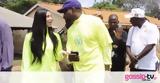 Kanye West - Kim Kardashian, Επισκέφτηκαν Ορφανοτροφείο, Ουγκάντα,Kanye West - Kim Kardashian, episkeftikan orfanotrofeio, ougkanta