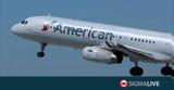Πανικός, American Airlines#45 Εκκενώθηκε,panikos, American Airlines#45 ekkenothike