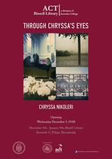 Τhrough Chryssa’s, Έκθεση, Χρύσα Νικολέρη,through Chryssa’s, ekthesi, chrysa nikoleri