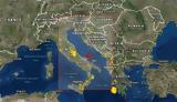 Σεισμός 53 Ρίχτερ, Αδριατική,seismos 53 richter, adriatiki