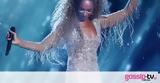 Εκθαμβωτική, Leona Lewis, Celia Kritharioti Couture, X Factor UK,ekthamvotiki, Leona Lewis, Celia Kritharioti Couture, X Factor UK