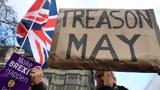 Διαδηλώσεις, Brexit, Λονδίνο-,diadiloseis, Brexit, londino-