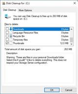 Windows 10 Disk Cleanup,