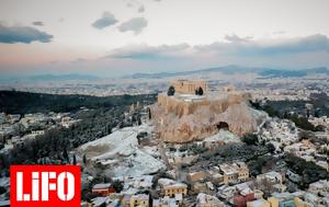 Χιονισμένη, Ακρόπολη- Εντυπωσιακές, Αθήνας, chionismeni, akropoli- entyposiakes, athinas