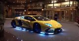 Καγκουρεμένη Lamborghini Aventador, Swarovski, LEDs,kagkouremeni Lamborghini Aventador, Swarovski, LEDs