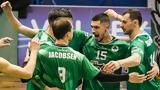 Volleyleague, Παναθηναϊκός, 3-0, ΑΕΚ,Volleyleague, panathinaikos, 3-0, aek