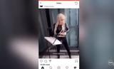 Η αστυνομία αναζητεί μια κοπέλα που πέταξε καρέκλες από ταράτσα (video),