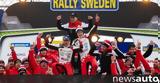 WRC Ράλι Σουηδίας, Επιβλητική, Tanak,WRC rali souidias, epivlitiki, Tanak