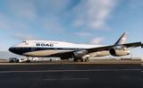 Προσγειώθηκε, 747, British Airways, B O A C,prosgeiothike, 747, British Airways, B O A C