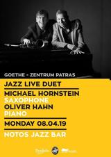 Michael Hornstein - Oliver Hahn Duokonzert,Notos Jazz Bar