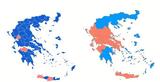Πως διαμορφώθηκε ο νέος χάρτης της επικράτειας μετά τις ευρωεκλογές,