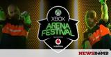 Μιχάλης Stavento Live, Xbox Arena Festival Sponsored, Vodafone,michalis Stavento Live, Xbox Arena Festival Sponsored, Vodafone