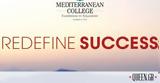 Mediterranean College- Redefine Success,