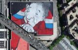 Το μεγαλύτερο street art στον κόσμο αφιερωμένο στην κλιματική αλλαγή,