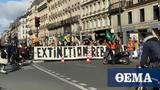 Παρίσι, Ακτιβιστές, Extinction Rebellion,parisi, aktivistes, Extinction Rebellion
