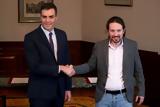 Iσπανία, Συμφωνία Σάντσεθ- Podemos,Ispania, symfonia santseth- Podemos