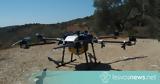 Είναι λύση τα drones για την αντιμετώπιση του δάκου σε επικλινείς  ελαιώνες;,