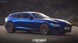 Jaguar F-Type R Shooting Brake F-Type,Genesis G70 [Renderings]