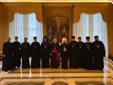 Συνάντηση Βολοκολάμσκ Ιλαρίωνα, Πάπα Φραγκίσκο,synantisi volokolamsk ilariona, papa fragkisko