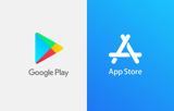 Play Store, App Store, Έσοδα 234, Αμερικής, 2020,Play Store, App Store, esoda 234, amerikis, 2020