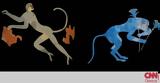 Το μυστήριο των μπλε μαϊμούδων στις αρχαιοελληνικές τοιχογραφίες αποκωδικοποιείται,