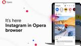 Opera,Instagram