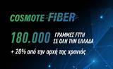 COSMOTE Fiber, 180 000, Fiber, Home, Ελλάδα,COSMOTE Fiber, 180 000, Fiber, Home, ellada