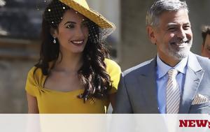 Amal Clooney, George