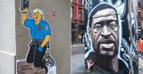 Η street art στέλνει το δικό της μήνυμα κατά του ρατσισμού σε όλο τον κόσμο,