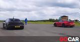 Porsche Drag Race, Taycan Turbo S,911 Turbo S [Video]
