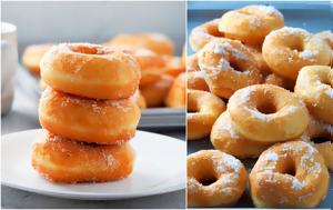 Η μόνη συνταγή που θα χρειαστείς για λαχταριστά ντόνατς (donuts)!