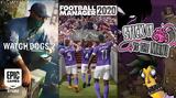 Football Manager 2020 Watch Dogs 2, Stick It,Man, Epic Games Store