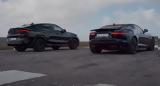 BMW X6 M Competition Vs Jaguar F-Type R, 400άρι,BMW X6 M Competition Vs Jaguar F-Type R, 400ari