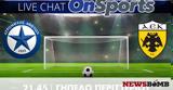 Live Chat Ατρόμητος - ΑΕΚ,Live Chat atromitos - aek